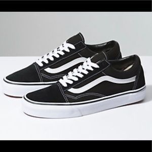 SOLD: black vans size 6.5